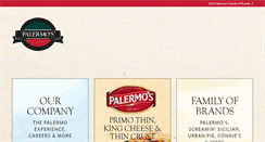 Desktop Screenshot of palermospizza.com